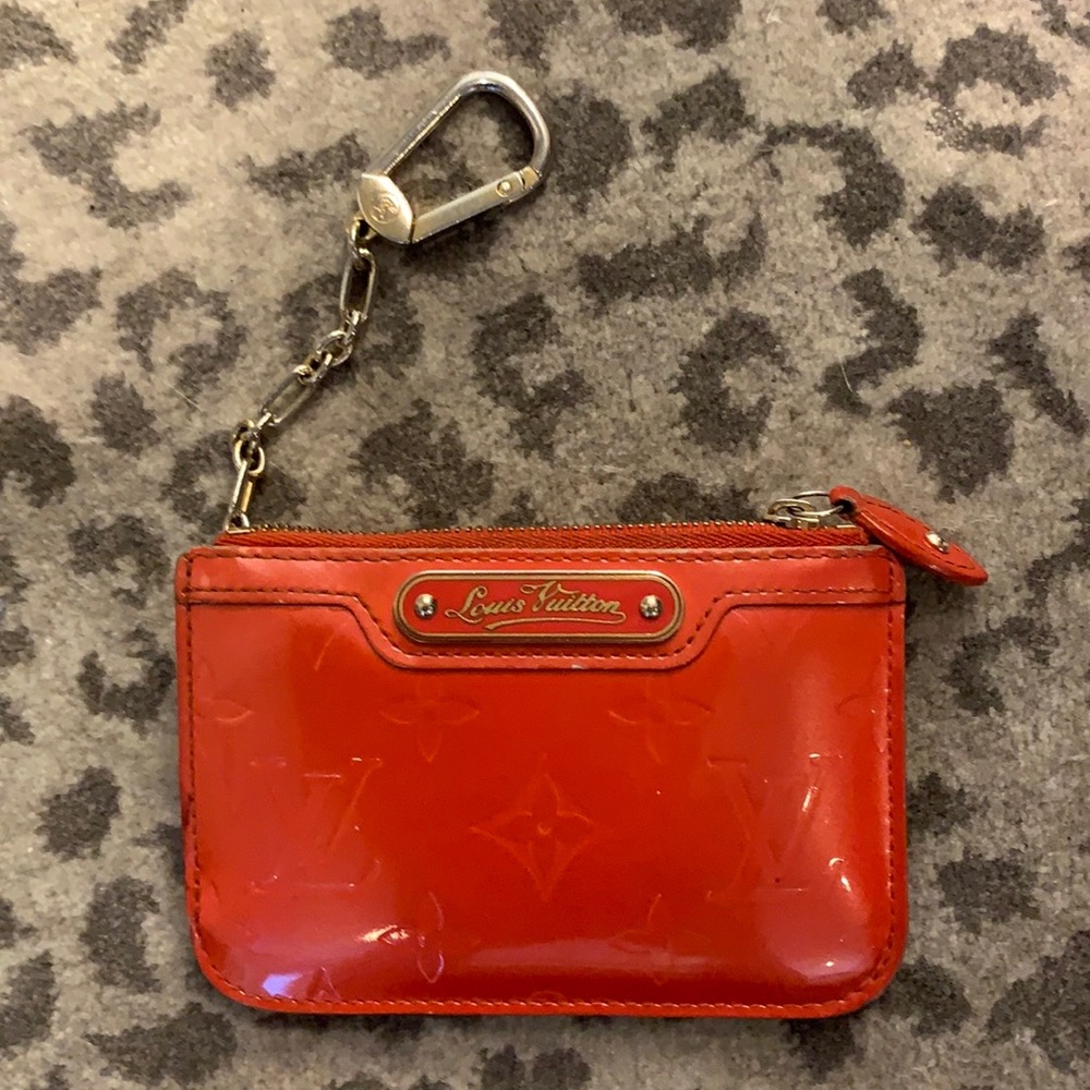 Genuine Louis Vuitton keychain Change purse